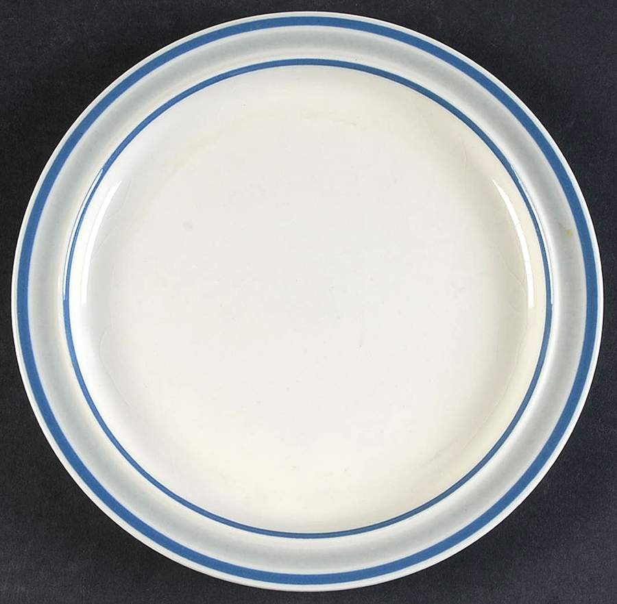 Olympia Gray Salad Plate by Towne House-1