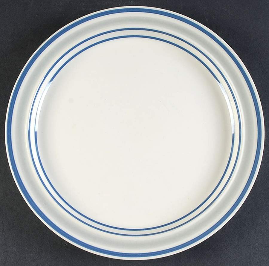 Olympia Gray Dinner Plate by Towne House-1