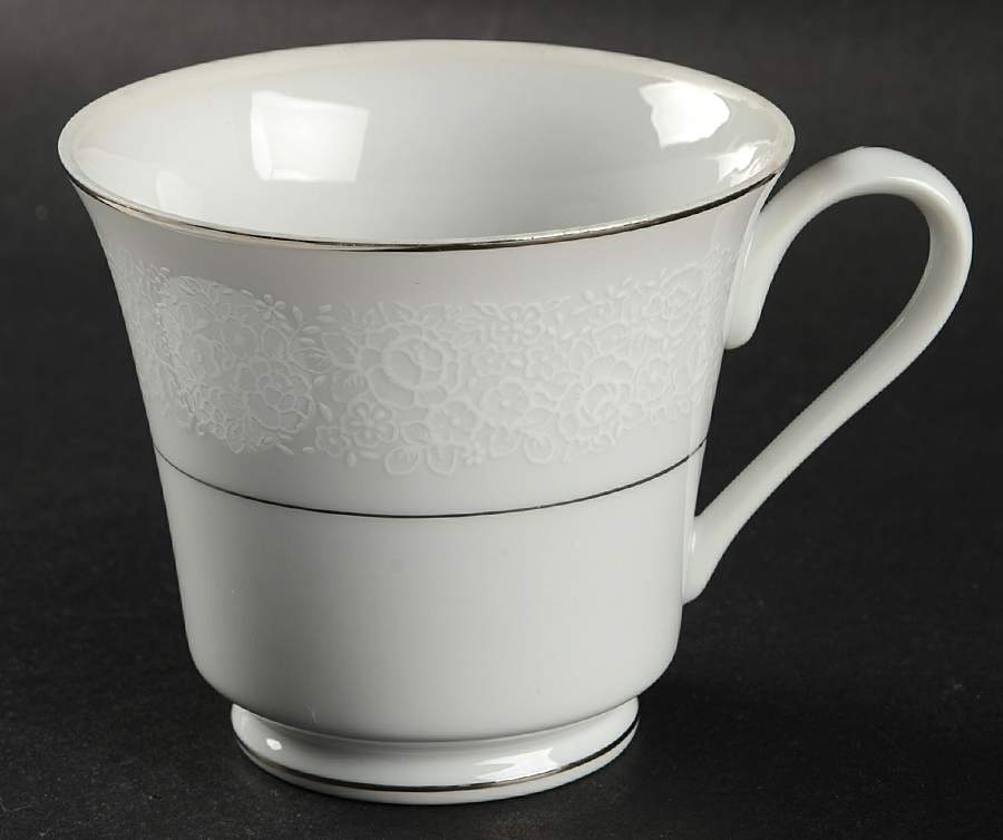 Platina Lace Footed Cup by Towne House-1