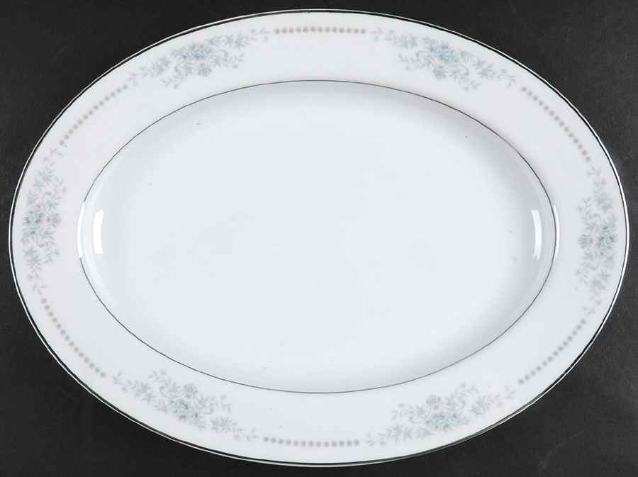Providence 12" Oval Serving Platter by Towne House-1