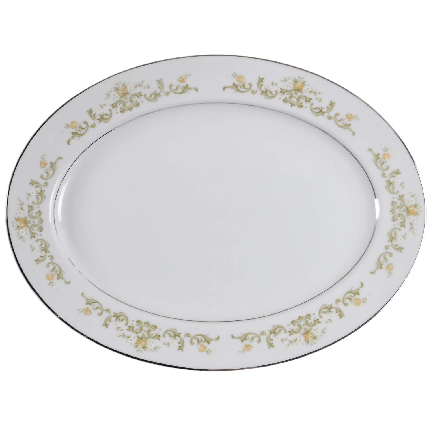 Regal 14" Oval Serving Platter by Towne House-1