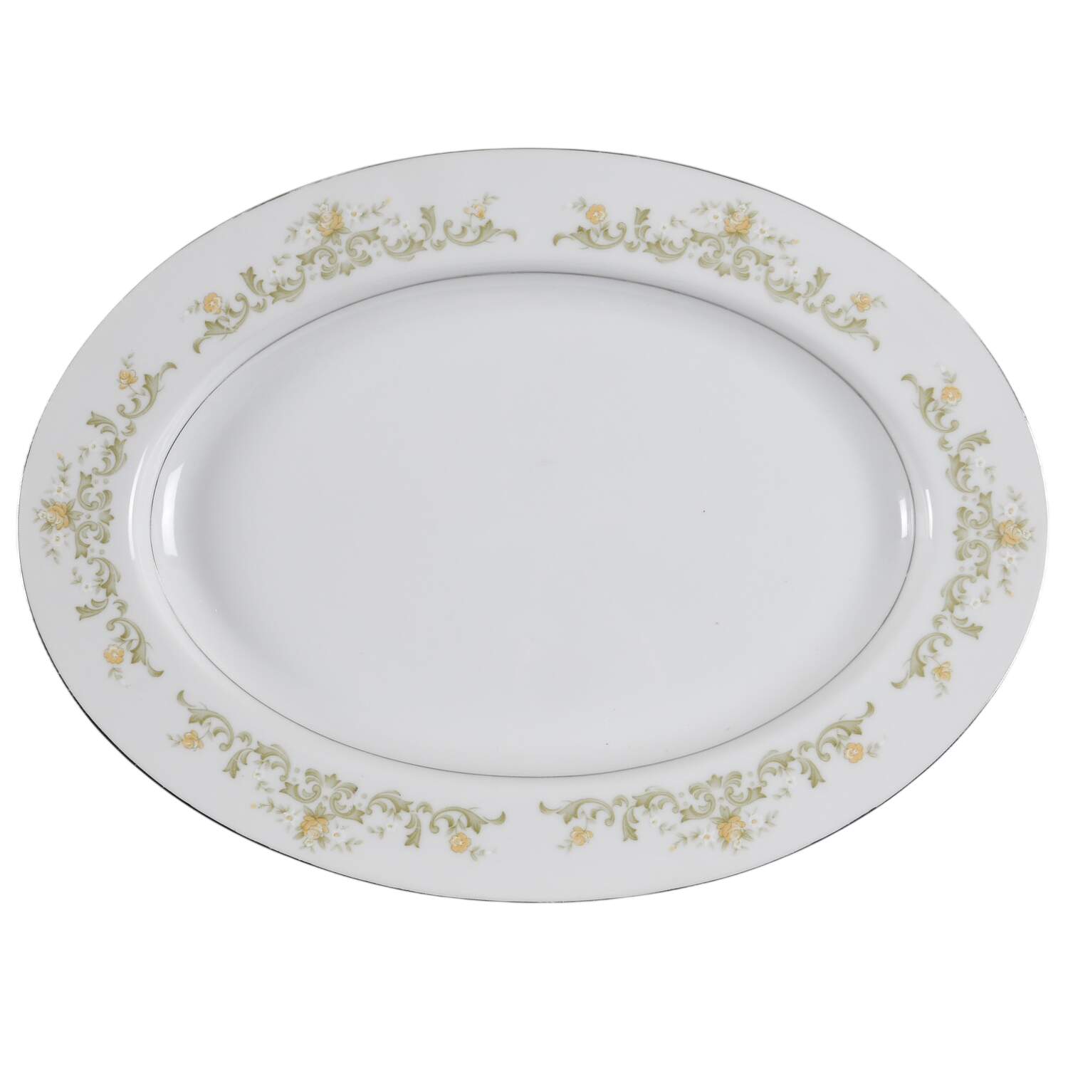 Regal 12" Oval Serving Platter by Towne House-1