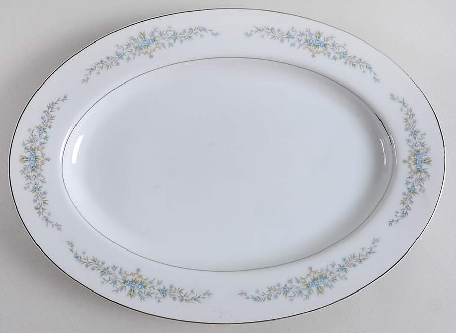 Regent 12" Oval Serving Platter by Towne House-1