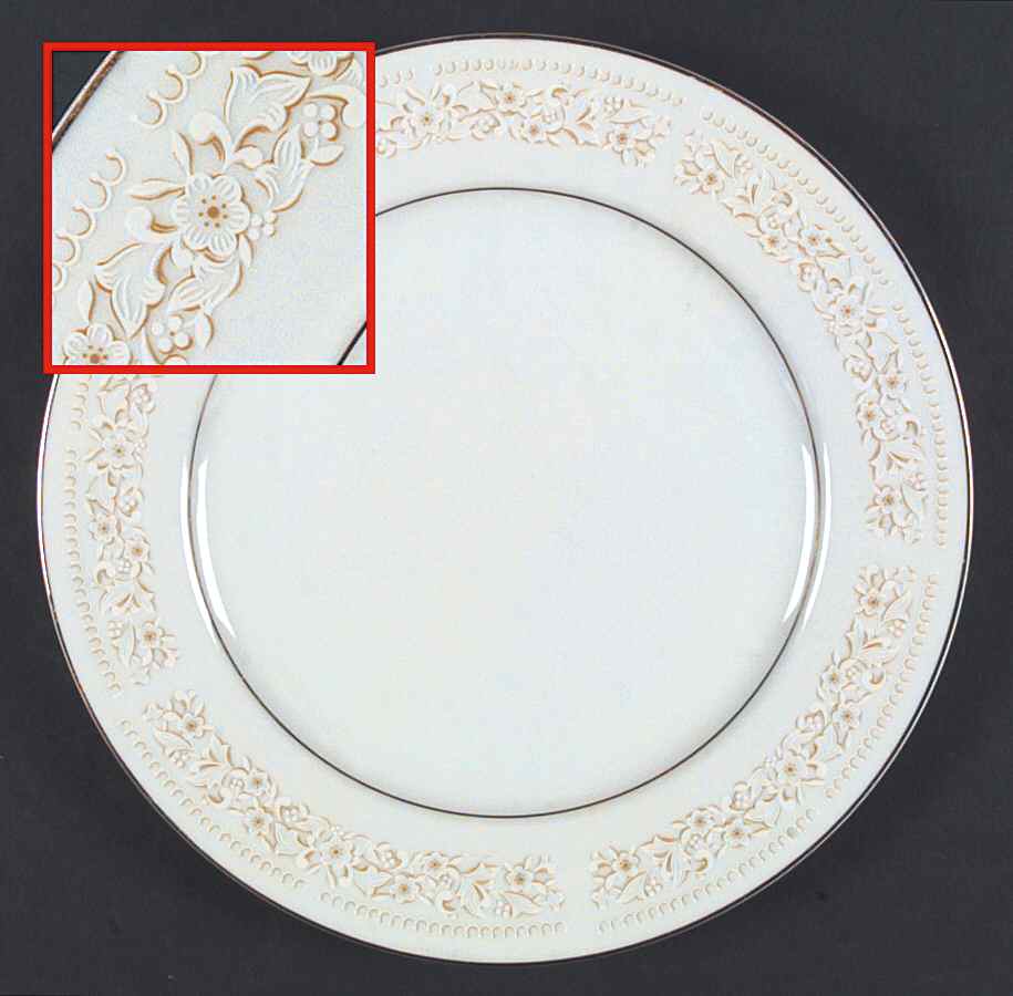 Rhapsody Dinner Plate by Towne House-1