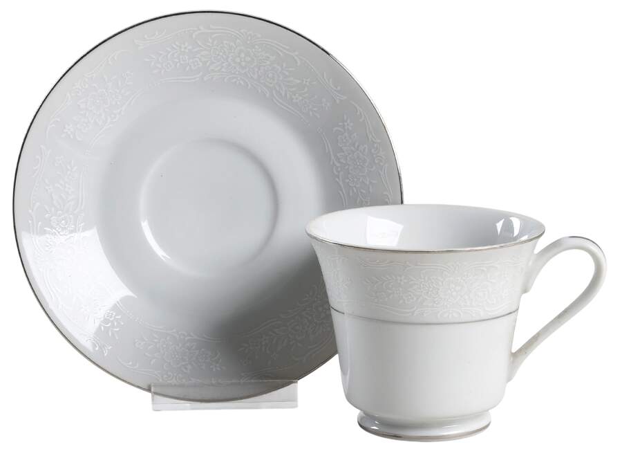 Richmond Footed Cup & Saucer Set by Towne House-1