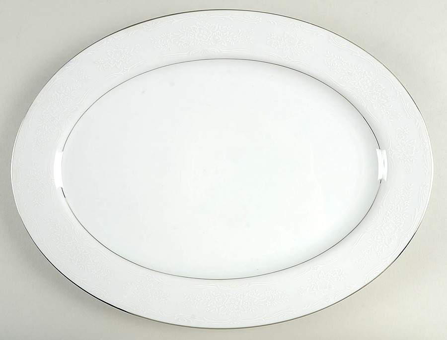 Richmond 14" Oval Serving Platter by Towne House-1