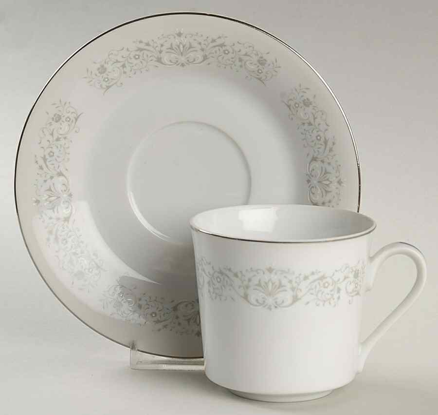 Sierra Flat Cup & Saucer Set by Towne House-1