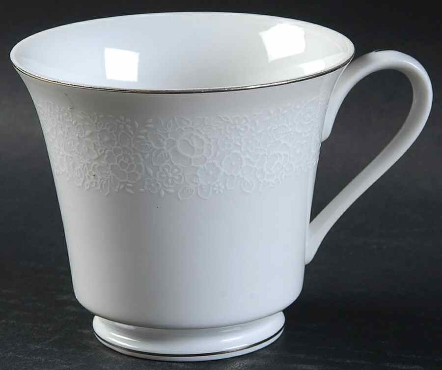 White Lace Footed Cup by Towne House-1