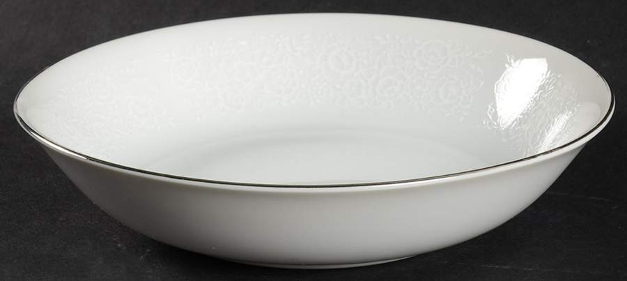 White Lace Fruit/Dessert (Sauce) Bowl by Towne House-1