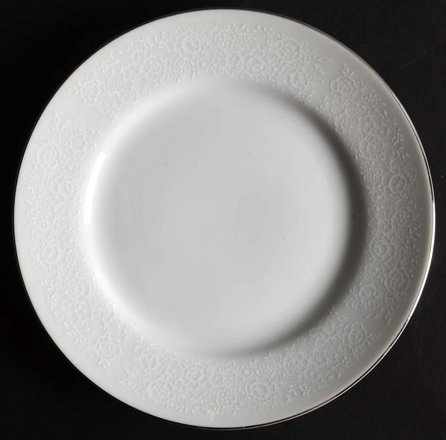 White Lace Bread & Butter Plate by Towne House-1