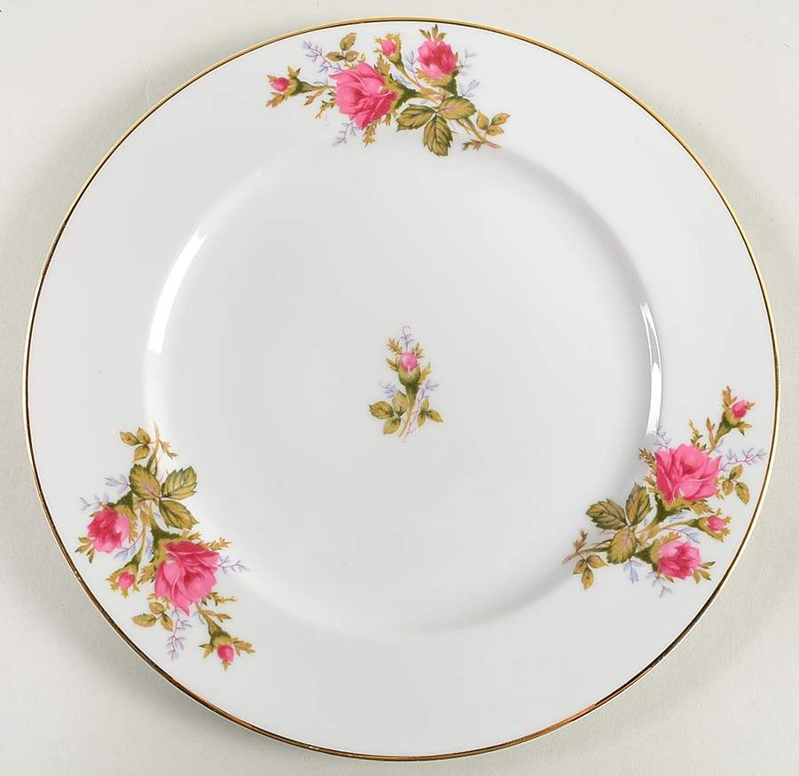 Moss Rose Dinner Plate by Thames-1