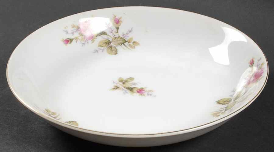 Moss Rose Coupe Soup Bowl by Thames-1