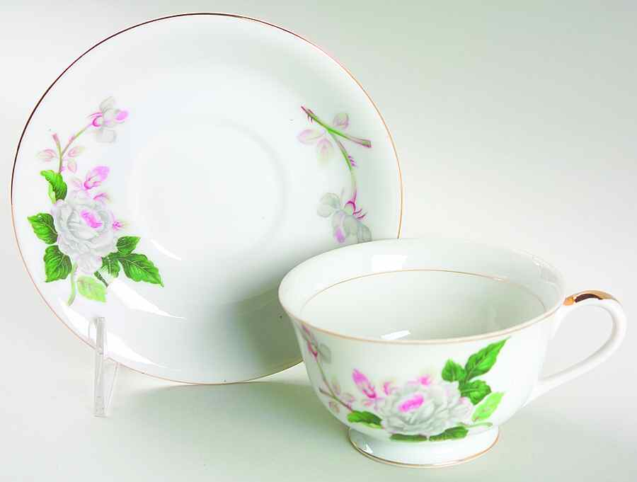 THA2 Footed Cup & Saucer Set by Thames-1