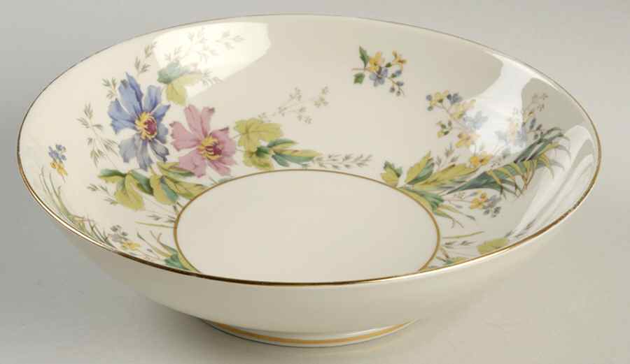 04491 (Cream Background) 8" Round Vegetable Bowl by Thomas-1