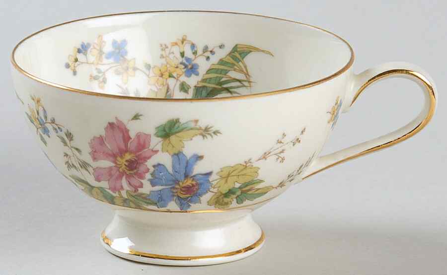 04491 (Cream Background) Footed Demitasse Cup by Thomas-1