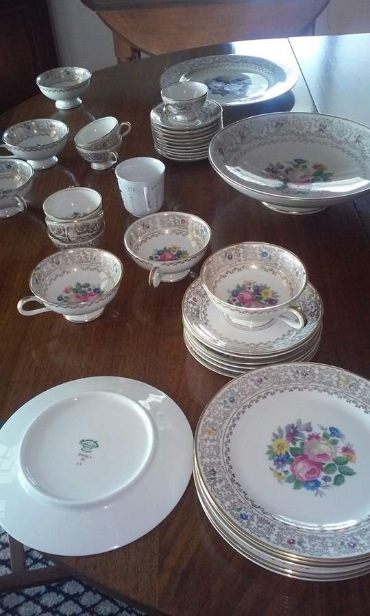 04955 Footed Cup & Saucer Set by Thomas-1