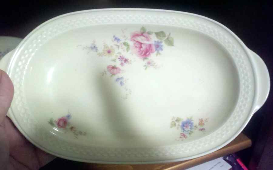 07091 12" Oval Serving Platter by Thomas-1