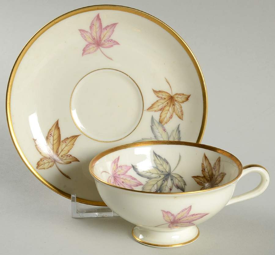 07465 Footed Demitasse Cup & Saucer Set by Thomas-1