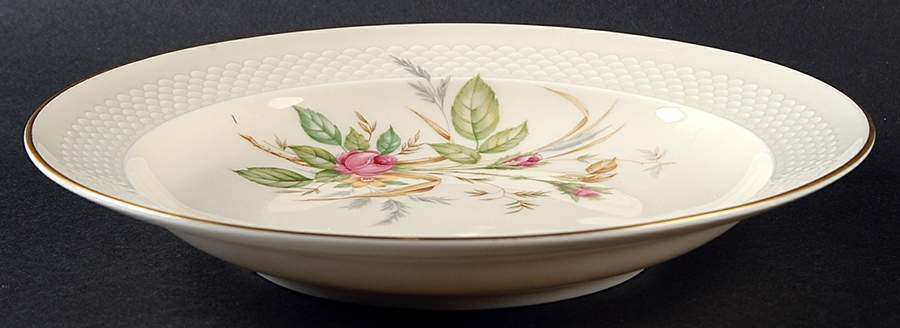 07470 (Cream Background, Embossed) Rim Soup Bowl by Thomas-1