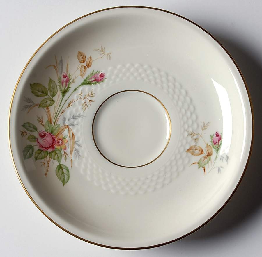 07470 (Cream Background, Embossed) Saucer by Thomas-1