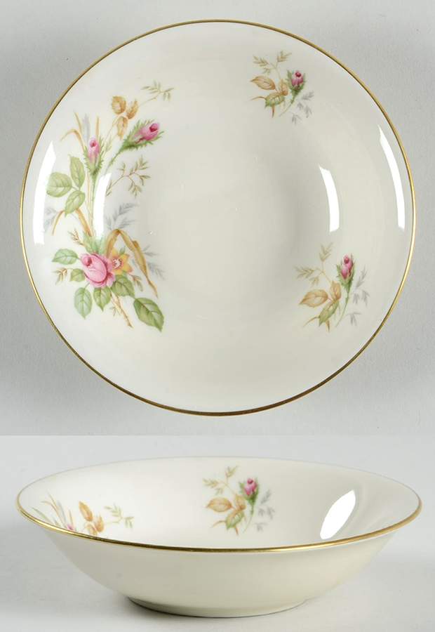 07470 (Cream Background, Embossed) Fruit/Dessert (Sauce) Bowl by Thomas-1