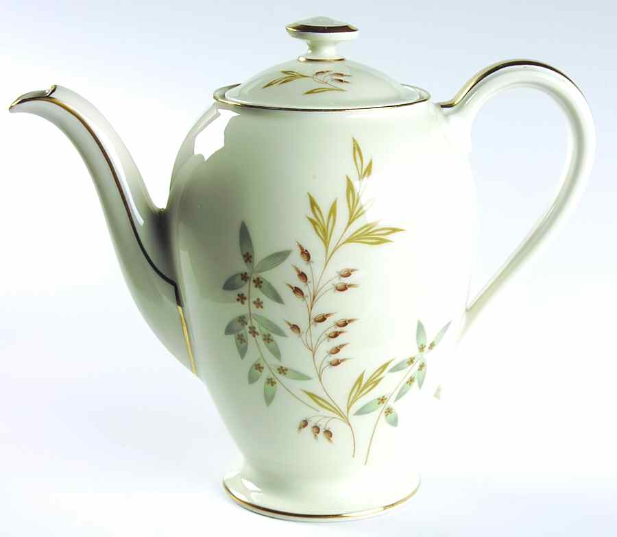 07472 Ivory (Smooth) Coffee Pot & Lid by Thomas-1