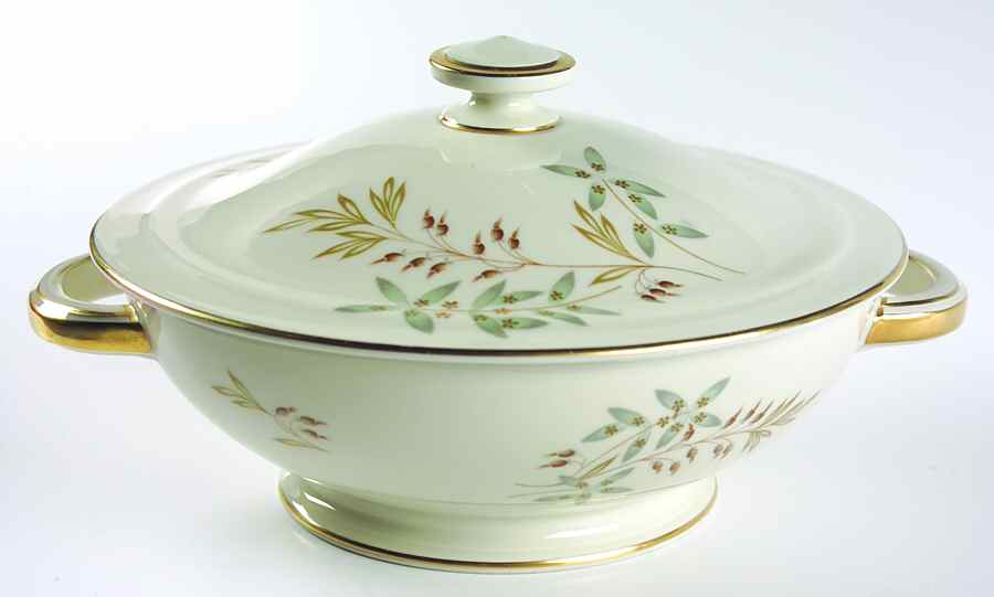 07472 Ivory (Smooth) Round Covered Vegetable by Thomas-1