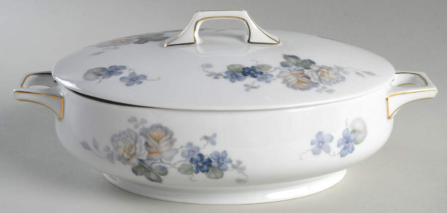 2804 (Smooth) Oval Covered Vegetable by Thomas-1