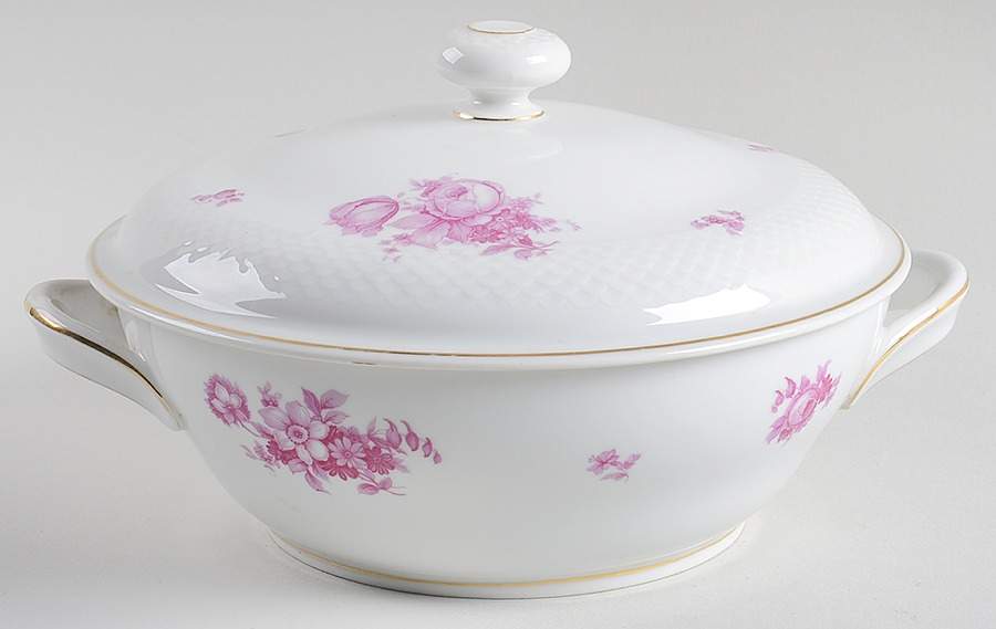 3179 (Smooth, Embossed) Round Covered Vegetable by Thomas-1