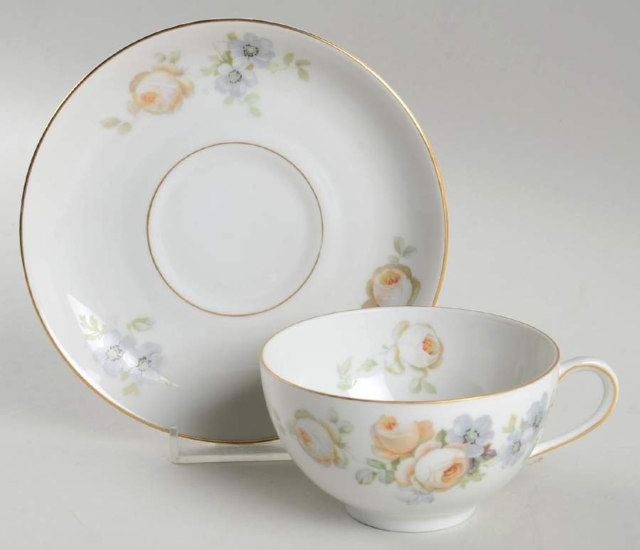3242 Flat Cup & Saucer Set by Thomas-1