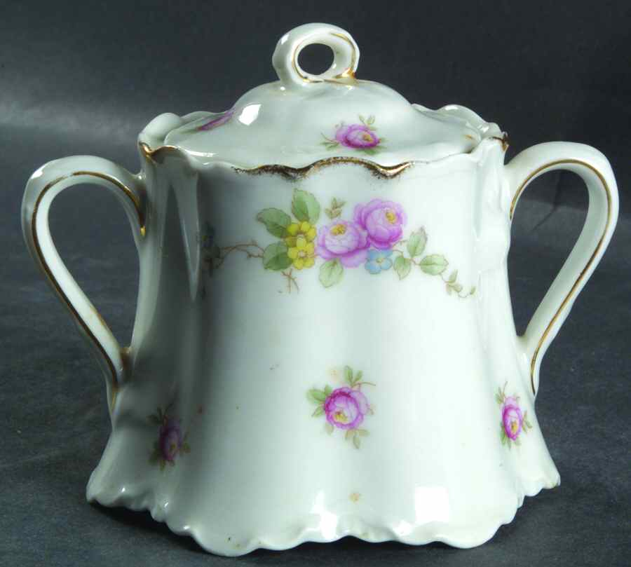 3361 (Scalloped) Sugar Bowl & Lid by Thomas-1