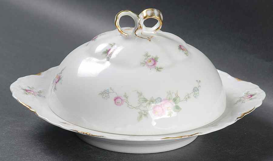 3361 (Scalloped) Round Covered Butter by Thomas-1