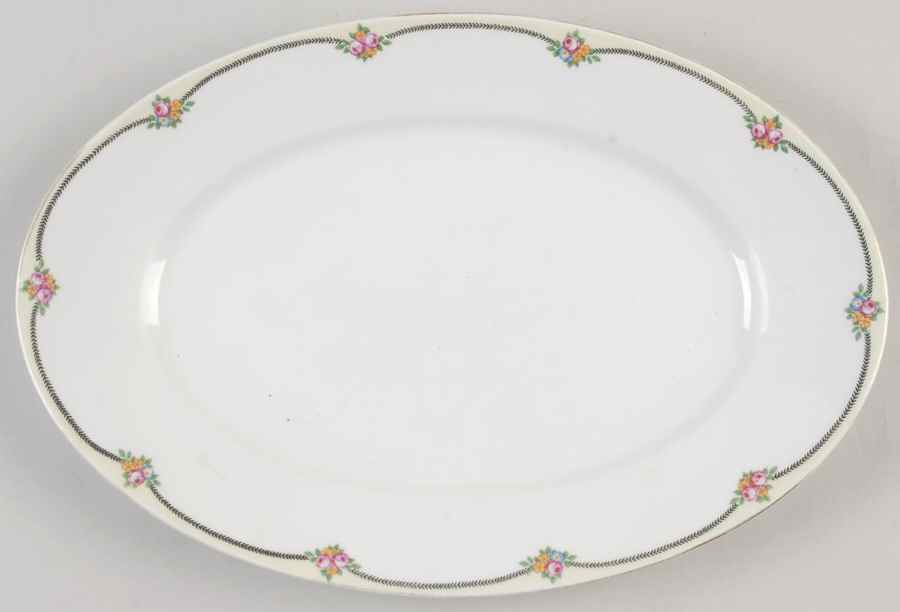 3421 12" Oval Serving Platter by Thomas-1