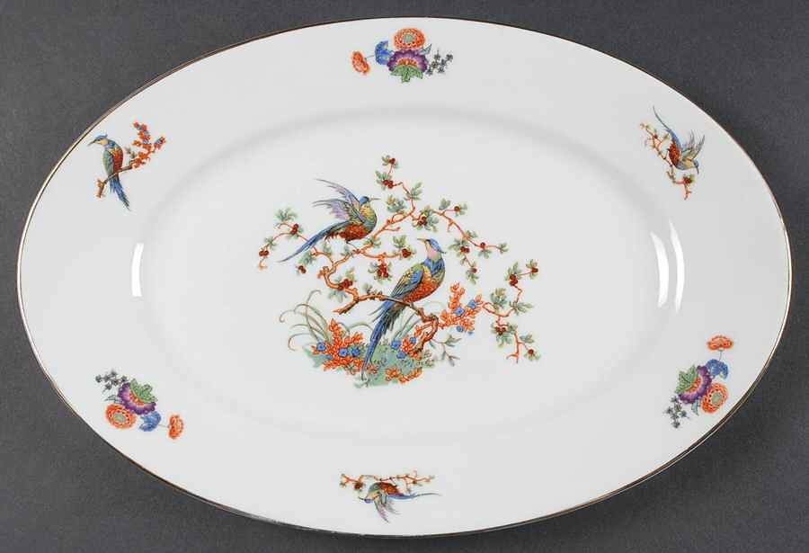 3661 12" Oval Serving Platter by Thomas-1