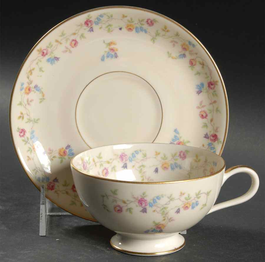 07169 Footed Cup & Saucer Set by Thomas-1