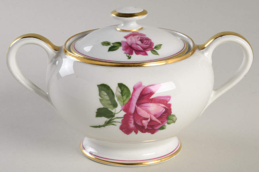 7360 (White Background) Sugar Bowl & Lid by Thomas-1
