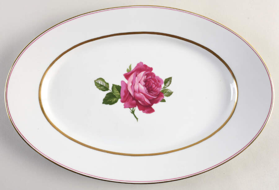 7360 (White Background) 15" Oval Serving Platter by Thomas-1