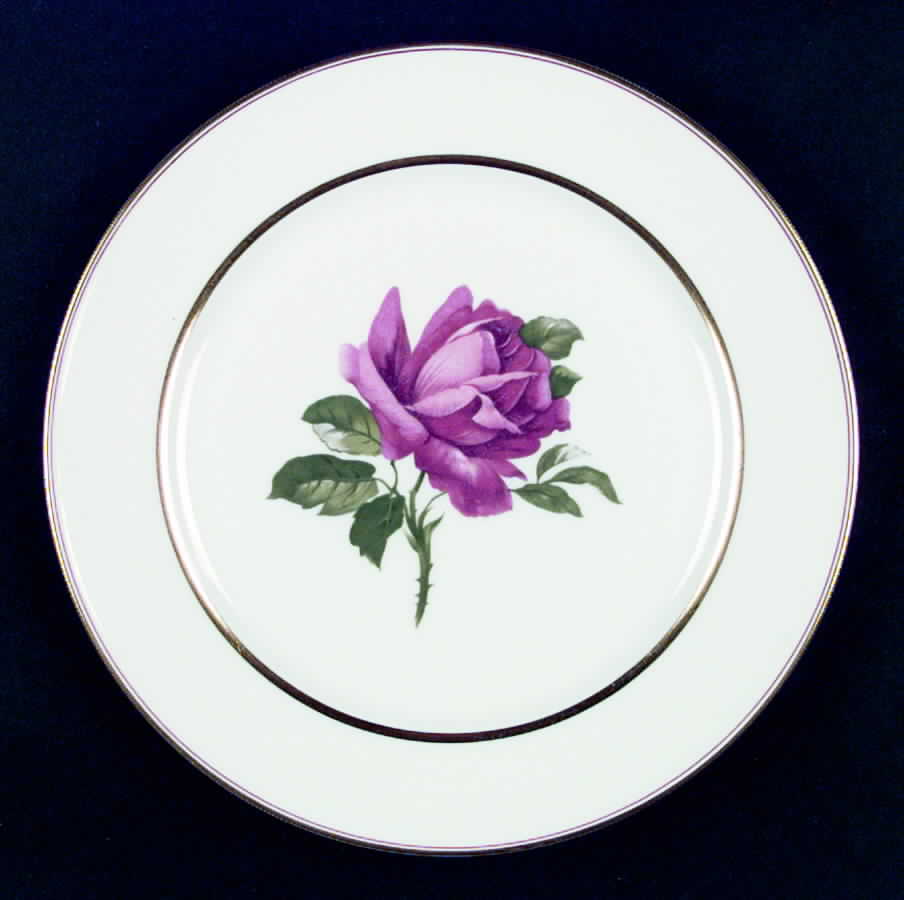 7360 (White Background) Dinner Plate by Thomas-1