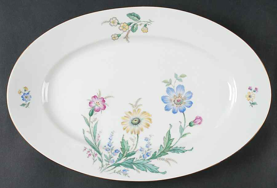 7373 15" Oval Serving Platter by Thomas-1