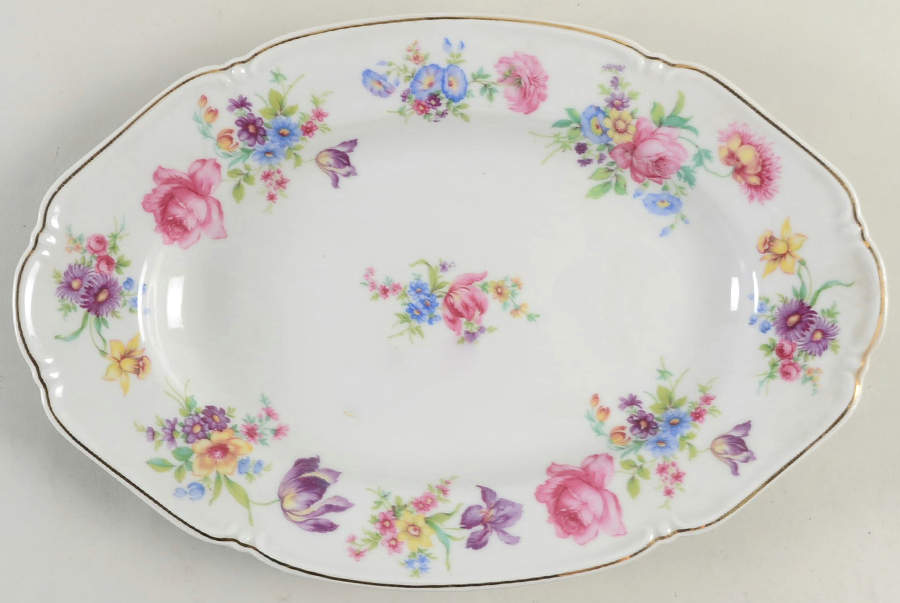Estoril 12" Oval Serving Platter by Thomas-1