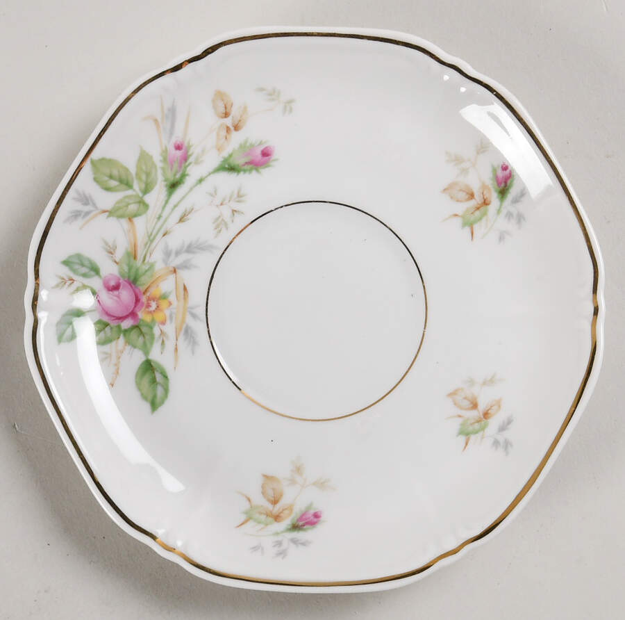 7470 (White, Scalloped) Saucer by Thomas-1