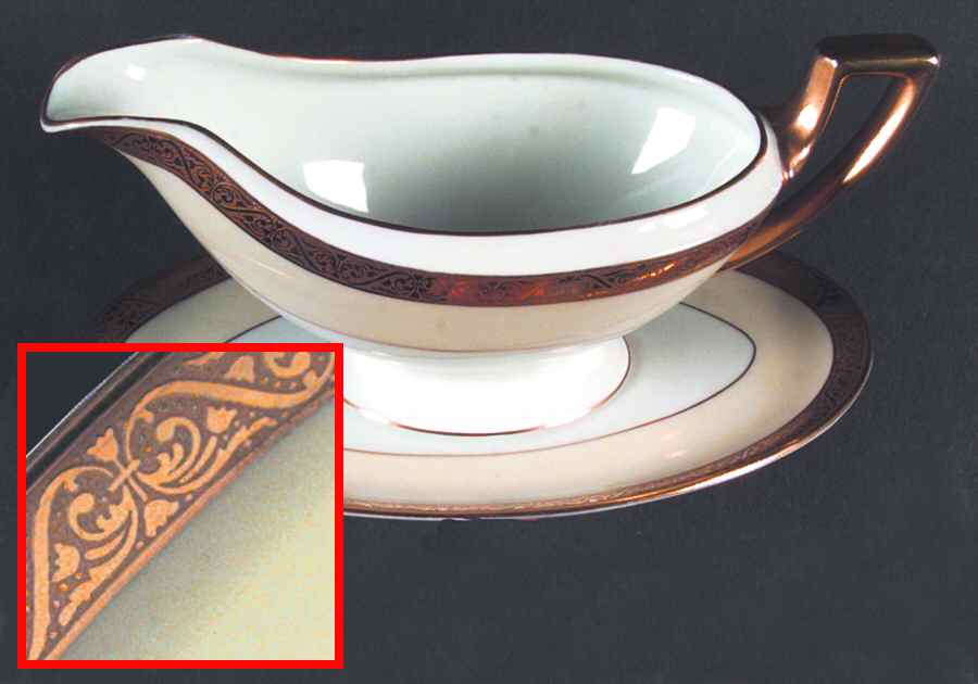 9160 Gravy Boat with Attached Underplate by Thomas-1