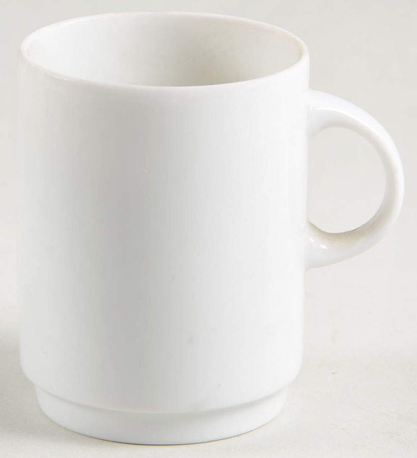 ABC White Flat Demitasse Cup by Thomas-1