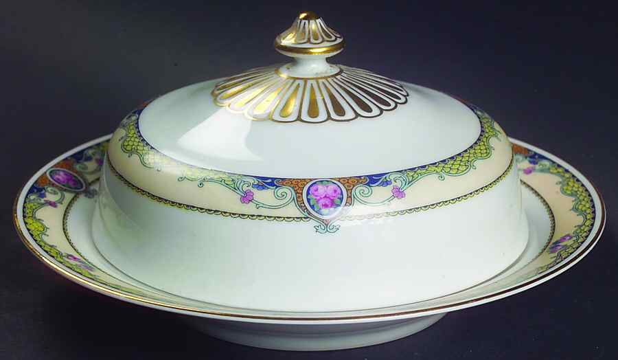 Admiral Round Covered Butter by Thomas-1