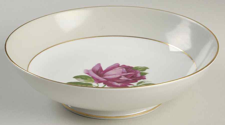 American Beauty Rose 9" Round Vegetable Bowl by Thomas-1