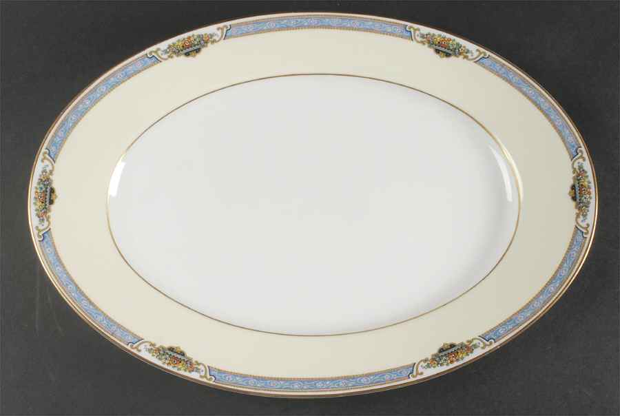 The Aragon 16" Oval Serving Platter by Thomas-1
