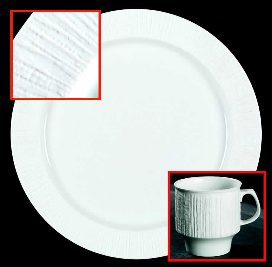Arcta White Dinner Plate by Thomas-1