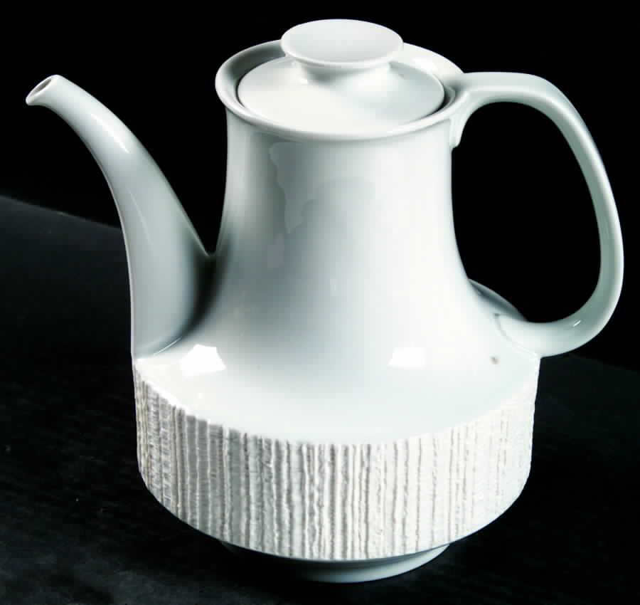 Arcta White Coffee Pot & Lid by Thomas-1