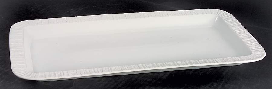 Arcta White 13" Rectangular Serving Platter by Thomas-1