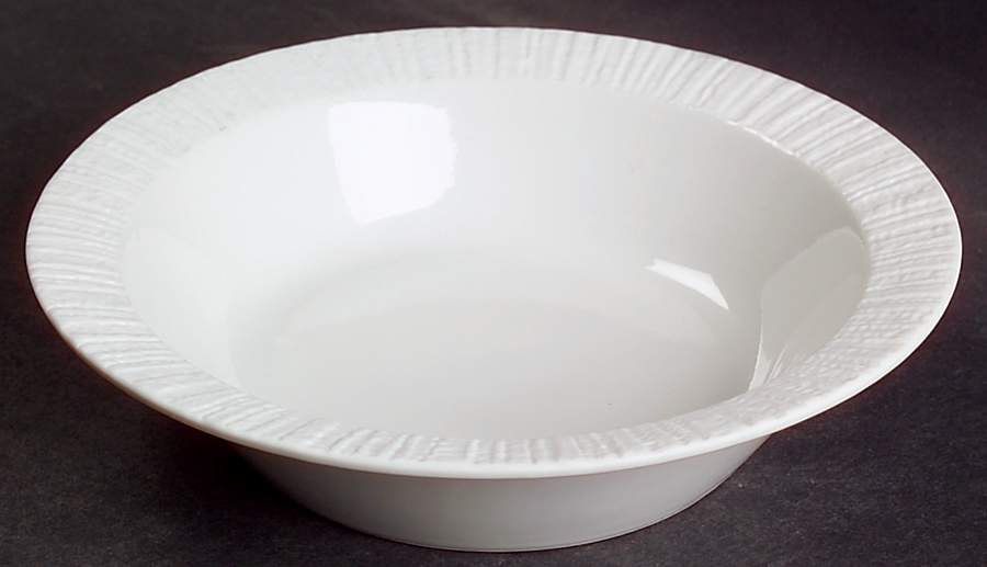 Arcta White Rim Fruit/Dessert (Sauce) Bowl by Thomas-1